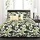 Lush Decor Tropical Paradise Reversible Quilt King Size 5 Piece Set Green Coastal Bedding Set King Quilt Beach Decor Green Quilts