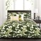 Lush Decor Tropical Paradise Reversible Quilt King Size 5 Piece Set Green Coastal Bedding Set King Quilt Beach Decor Green Quilts