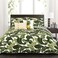 Lush Decor Tropical Paradise Reversible Quilt King Size 5 Piece Set Green Coastal Bedding Set King Quilt Beach Decor Green Quilts