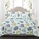 Lush Decor Coastal Reef Reversible Quilt Set 7 Piece Set King Navy Blue Tropical Beach Bedding Set With Throw Pillows Coastal Quilts Queen Size Beach House Decor