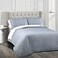 Lush Decor Ava Quilt Diamond Pattern Solid 3 Piece Oversized Bedding Blanket Bedspread Set King Blue