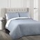 Lush Decor Ava Quilt Diamond Pattern Solid 3 Piece Oversized Bedding Blanket Bedspread Set King Blue