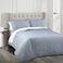 Lush Decor Ava Quilt Diamond Pattern Solid 3 Piece Oversized Bedding Blanket Bedspread Set King Blue