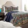 Lush Decor Clara Quilt 3 Piece Reversible Bedding Set FullQueen Navy