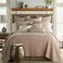 Levtex Home Mills Waffle FullQueen Quilt Set 88x92in with 2 Pillow Shams 26x20in Blush Cotton Waffle FullQueen Size Quilt Bedding Set Lightweight Soft PreWashed