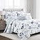 Lush Decor Harbor Life Reversible Quilt Set 7 Piece Set Full Queen Indigo Blue Quilt Queen Bedding Set Coastal Decor Nautical Bedding Beach House