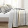 Lush Decor Nesco Stripe Quilt King Size 3 Piece Set Yellow Gray Striped Bedding Set Queen Quilt Yellow Quilts Boho Bedroom Decor