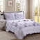 Cozy Line Home Fashions 100 Cotton Hand Piecing Real Patchwork Love of Lilac Bedding Quilt Set Purple Orchid Lavender Chic Lace Floral Reversible Coverlet Bedspread Lilac King 3 Piece