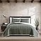 Eddie Bauer Twin Quilt Set with Sham Reversible Cotton Bedding Lightweight AllSeason Dorm Room Essentials Troutdale Green