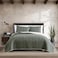 Eddie Bauer Twin Quilt Set with Sham Reversible Cotton Bedding Lightweight AllSeason Dorm Room Essentials Troutdale Green