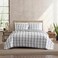 Eddie Bauer Twin Quilt Set Cotton Reversible Bedding with Matching Sham Luxurious Bedding Set Lakehouse Plaid Light Grey Twin