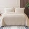 Whale Flotilla Twin Quilt Bedding Set Soft Brich Beige Bedspreads Quilts Twin XL Size for All Seasons 2 Pieces Lightweight Geometric Star Pattern Coverlet
