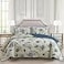 ABREEZE Coastal Beach Theme Quilt Set with Shams Queen Nautical Coverlet Cotton Bedspread Ocean Bedding Set Sea Shell Conch Coral Starfish Comforter Set BeigeFullQueen3 Pieces