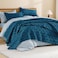 Litanika California King Quilt Set Teal Oversized Lightweight Summer Comforter Bedspreads Coverlets Turquoise Bedding Cover Bed Decor All Season 3 Pieces 1 Quilt 2 Pillowcases