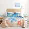 weigelia Coastal Quilt Set Queen Size 3 Piece Lightweight Beach Themed Bedding Soft Breathable Polyester Coverlet All Season Quilts Bedspread for Bedroom Dcor