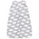 Hudson Baby Unisex Baby Plush Sleeping Bag Sack Blanket Gray Clouds Plush 06 Months