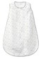 SwaddleDesigns Baby Sleep Sack 06 months Cotton Muslin Wearable Blanket with 2way Zipper NonWeighted Sleeping Sack for Safer Sleep Sterling Goodnight Small