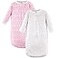 Hudson Baby Unisex Baby Cotton LongSleeve Wearable Sleeping Bag Sack Blanket Script 03 Months
