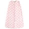 Hudson Baby Unisex Baby Plush Sleeping Bag Sack Blanket Pink Clouds Plush 1218 Months
