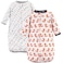 Hudson Baby Unisex Baby Cotton LongSleeve Wearable Sleeping Bag Sack Blanket Foxes 03 Months