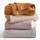 Great Bay 100 Cotton Taupe Blanket King Size for Bed Breathable and Soft Waffle Weave for Summer Spring 102x90 Inches Oatmeal