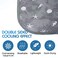 Ailemei Direct Cooling Blanket with Double Sided Cold Effect Lightweight Breathable Summer Oversize Coastal Theme Bed Blankets Transfer Heat to Keep Body Cool for Hot Sleepers Night Sweats 108x90