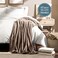 Bare Home Fleece Blanket King Size UltraSoft Lightweight for Bed Sofa and Couch Luxury Microplush Cozy Warm Blanket King Taupe
