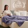 Bare Home Fleece Blanket TwinTwin Extra Long UltraSoft Lightweight for Bed Sofa and Couch Luxury Microplush Cozy Warm Blanket TwinTwin XL Dusty Purple