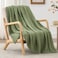 Love's cabin Loves cabin 100 Cotton Muslin Blanket 6 Layer Lightweight Breathable Gauze Twin Size Blanket 60 x 80 Inches Soft Summer Blanket for Bed or Couch Sage Green