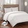 Madison Park Cambria Down Alternative Blanket Premium 3M Scotchgard Moisture Wicking Treatment Lightweight and Soft Bed Cover For Summer with Satin Trim Oversized FullQueen Ivory