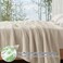 PHF Cooling Muslin Blanket Queen Size 90x80 6Layer Lightweight Gauze Blanket Made from 35 Rayon Derived from Bamboo 65 Cotton Breathable Ultra Soft Cozy for Hot Sleepers French Oak