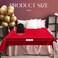 Tisancy Lightweight Waterproof Blanket Queen Size 78 x 82 Thin Summer Bed Protector Sheet with TPU Layer Washable Stain Resistant Mattress Cover for Bed Sofa and Pet Use Red
