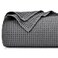 PHF PreWashed 100 Cotton Waffle Weave Blanket King Size for BedSnag Proof Throw Blanket for Couch Spring Summer Lightweight BreathableMachine Washable Home Decor Gift Charcoal