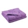 RelaxBlanket Cotton Weighted Blanket 100 Cotton with Premium Glass Beads for AllSeason 60x80 20lbsPurple