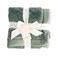 Saranoni SARANONI Oversized Luxury Blanket Breathable Super Soft Lush Plush Comfy Blankets for Adults Eucalyptus XLarge 60 x 80