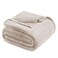 Exclusivo Mezcla Fleece Blanket Twin Size for Bed Super Soft and Warm All Season Cozy Plush Lightweight 90x66 Inches Camel