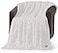 UGG Adalee Faux Fur Throw Blanket for Couch Cozy Soft Blanket for Bed or Chair Giftable Fluffy Throw Machine Washable Luxury Spring Home Decor 50inch x 70inch Natural White