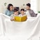 PHF 100 Cotton Waffle Blanket Oversized King 120x120 Lightweight Breathable Extra Large 10x10 Blankets for Bed Giant Big Luxury Aesthetic Woven Bedding for Home Decor White