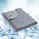 OIGAE Cooling Blanket for Hot Sleepers Soft Lightweight Summer Cold Blanket for Night Sweats Perfect for Bed Couch Sofa Grey King 90 x 108