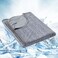 OIGAE Cooling Blanket for Hot Sleepers Soft Lightweight Summer Cold Blanket for Night Sweats Perfect for Bed Couch Sofa Grey King 90 x 108