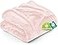Utopia Bedding Fleece Blanket Queen Size Pink 300GSM Luxury Fuzzy Soft AntiStatic Microfiber Bed Blanket 90x90 Inch