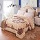 LGYKUMEG 11 lbs Heavy Korean Mink Blanket King Size 86 x 95 inch Silky Soft and Warm 2 Ply Raschel Bed Blanket for The Cold Night