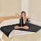 Sacred Weapon Waterproof Blanket for Bed Leak Stain Proof Splash Throw Fuzzy Cuddle Dry Towel Pad Couch Cover Queen Twin Size Washable Black Waterproof Mattress Protector 50x80 in