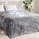 Guohaoi Cooling Throw Blanket for Hot Sleepers Full Size 6090 Lightweight Breathable Summer Bed Blanket for Night ArcChill QMax 05 Cool FiberLightweight Tie Dye Blanket Grey