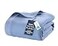 LANE LINEN Queen Blanket for Bed 100 Cotton Medium Weight Soft Cozy Durable Bed Blankets All Weather Use 350 GSM Designed for Layering or Standalone Use OekoTEX Certified Light Blue