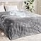 Guohaoi Cooling Throw Blanket for Hot Sleepers Queen Size 9090 Lightweight Breathable Summer Bed Blanket for Couch ArcChill QMax 05 Cool FiberLightweight Tie Dye Blanket Grey