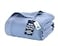 LANE LINEN Blanket Twin Size for Bed 100 Cotton Bed Blanket 350 GSM Cozy Soft Medium Weight for All Season Use 68x90 Perfect for TwinTwin XL Bedding OekoTEX Certified Light Blue