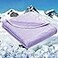 HOMFINE Cooling Blankets for Hot Sleepers Summer Blanket Thin Lightweight Breathable Soft Double Side Enhanced Cooling for Bed Couch Sofa Keep Cool for Night Sweats Purple 60 x 80 inches