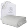 Threadmill Luxury Cotton Blankets for King Size Bed AllSeason Cozy 100 Cotton King Size Blanket Herringbone Soft Fall Thermal Blanket fits California King Size Bed Light Grey