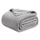 Bedsure 100 Cotton Grey Blanket Queen Size for Bed Cooling Breathable and Soft for Summer Thick Cozy Waffle Weave Blanket Gifts for Women 90x90 Inches